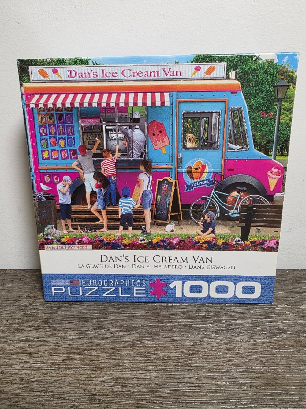 Dan's Ice Cream Van - 1000 Piece Jigsaw Puzzle by Eurographics